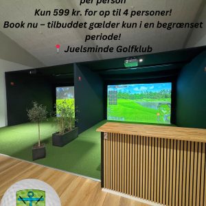 Simulator pakke for 4 personer inkl. instruktør og en genstand
